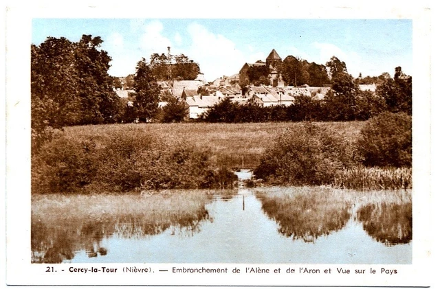 (S-111737) FRANCE - 58 - CERCY LA TOUR CPA      ARTISTIC  ed.