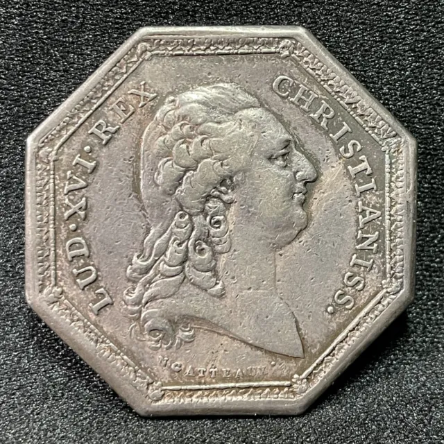 Undated Louis XVI France Jeton Etats De Cambrai Et Cambresis Token