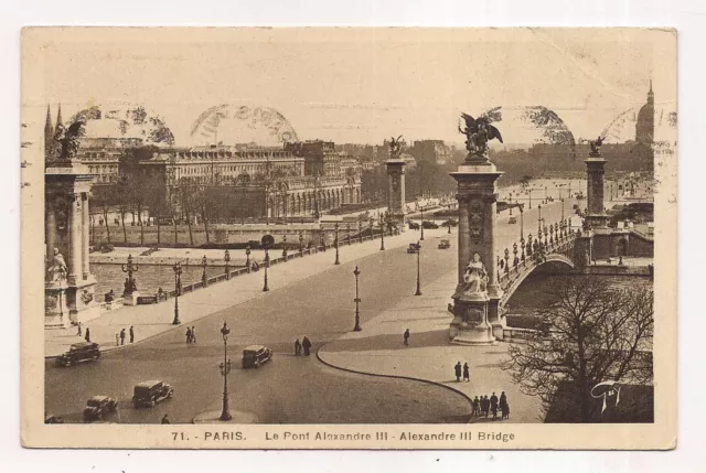 paris , le pont alexandre III -