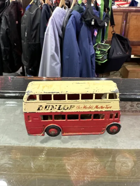 Dinky Toys Dunlop Double Decker Bus The World's Master Tyre No.290