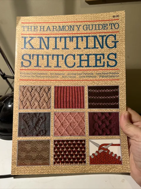 knitting book - The Harmony Guide to Knitting Stitches
