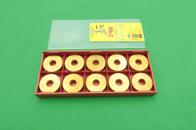 Dorian MDL-25-HSB-CP Knurl Wheel M Series LH Diagonal 1" OD 25 TPI 10 Pack