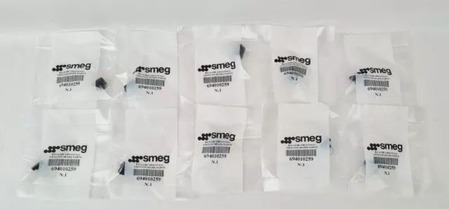 SMEG Lot de 10 Butées en caoutchouc pour Plaque de cuisson - 694010259
