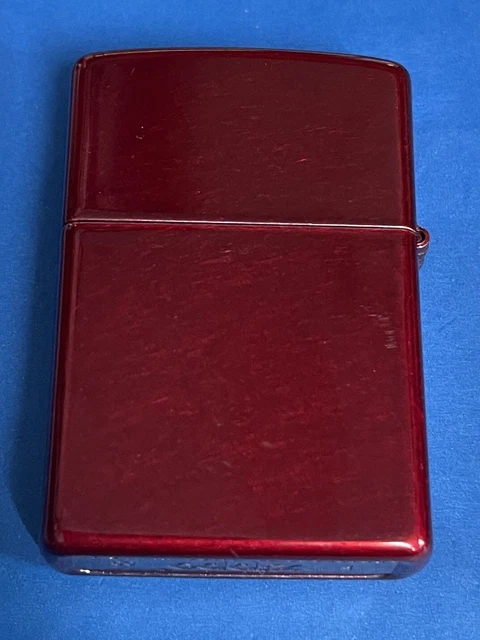 Zippo 2009 Mazzi Eagle With American Flag Red Lighter Unfired In Box V702 2