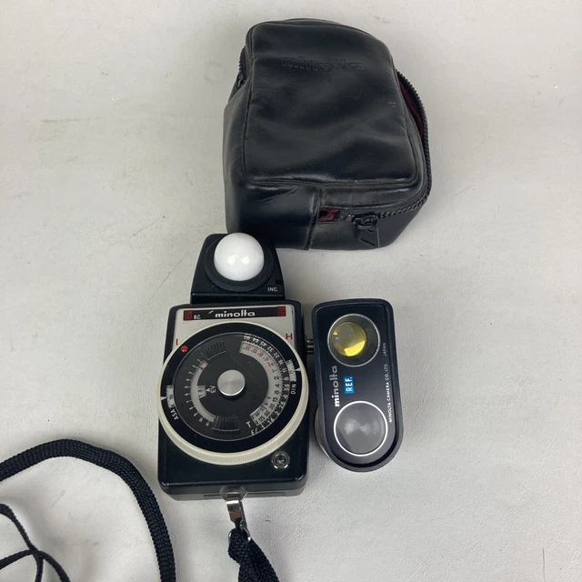 Minolta Auto Meter Profesional Photo Studio Light Exposure with REF Finder