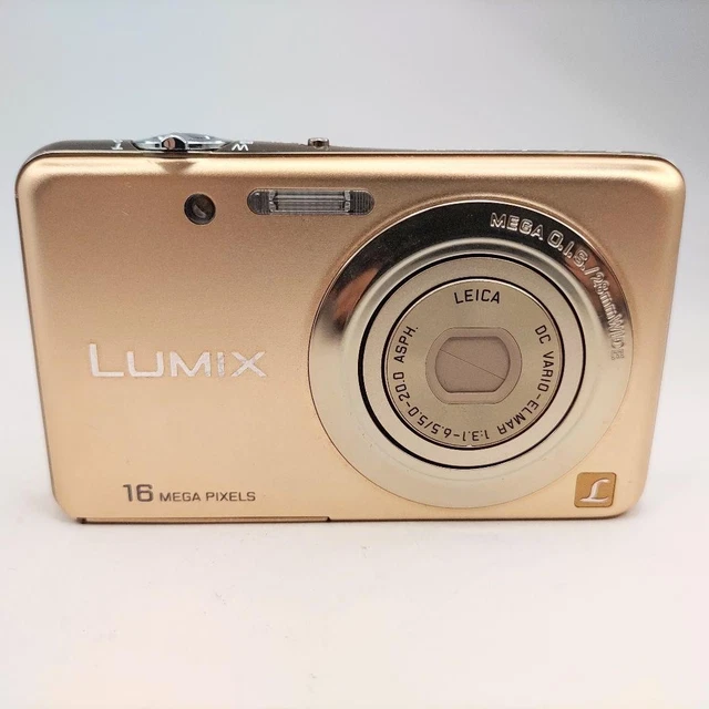 DIGITAL CAMERA PANASONIC Lumix Dmc-Fh7 Gold $211.04