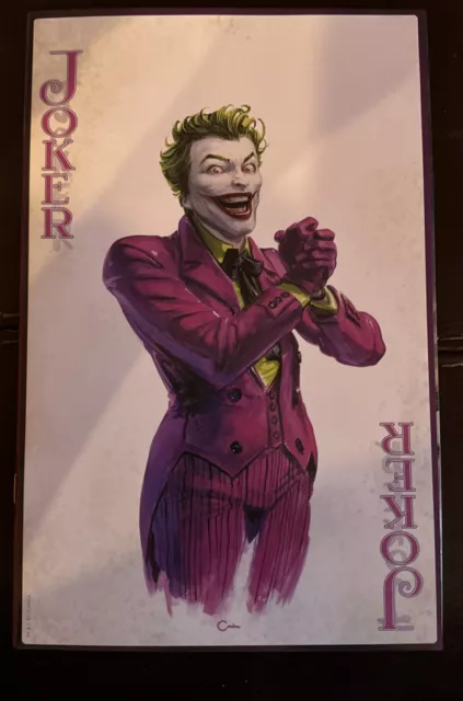 Joker Year Of The Villain #1 NM  Variant Clayton Crain 🔥 DC COMICS