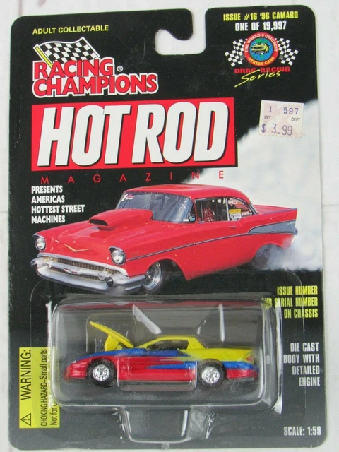 Targa Metallica Vintage Hot Rod Magazine | Poster Drag Racing 1970 | Decorazione Da Parete 30x20 Cm Per Garage E Bar - 2