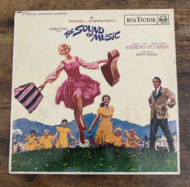 The Sound of Music, vinyl LP original soundtrack of the film 12” Record