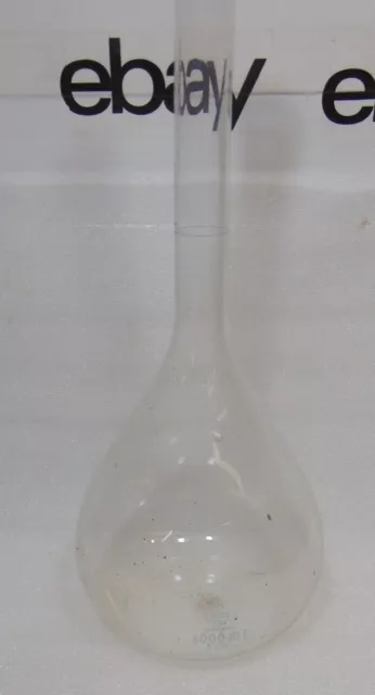 Pyrex Flask Beaker 200 ml cc Watch Glass Vase Antique Vintage Stem Mix