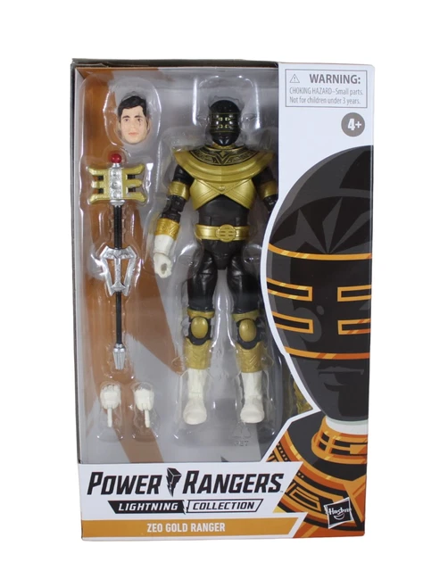 HASBRO POWER RANGERS Lightning Collection Zeo Gold Ranger 6" Action