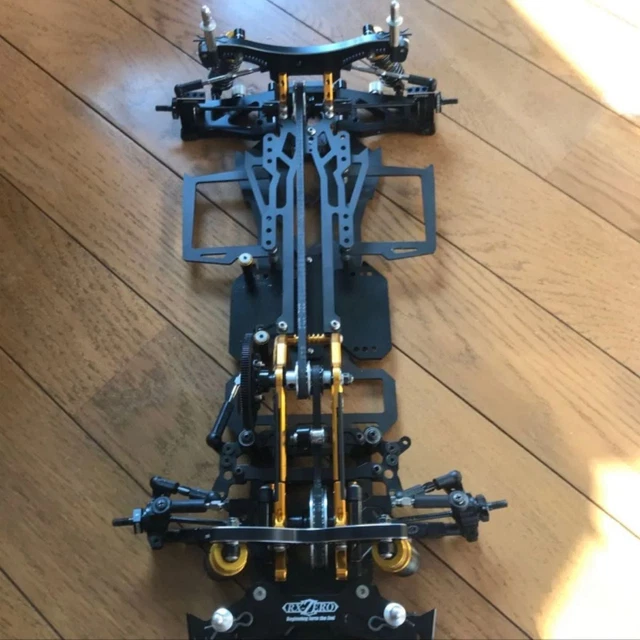 Rc Art RC-ART RX-ZERO RC Drift Chassis Tail Slider w Optional Parts Upgrade £ ...