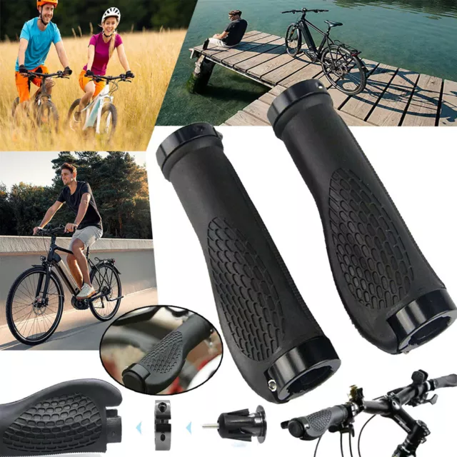 Soft Bicycle Bike Handle bar Grips MTB BMX Cycle Road Mountain Scooter Hand Grip