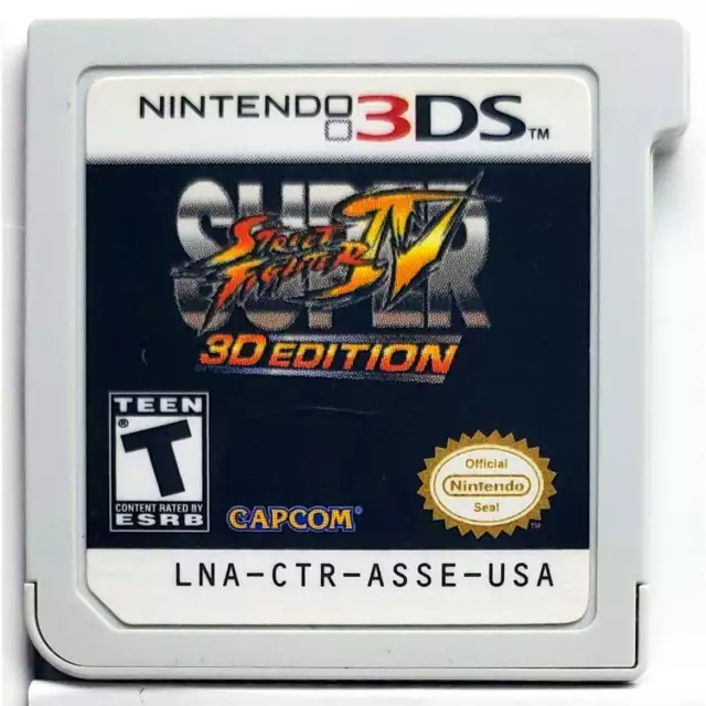 Super Street Fighter IV 3D Edition - Nintendo 3DS Pristine 180 Day Guarantee 3