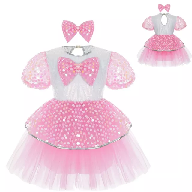 Filles Ensemble Vêtement de Danse Robe Princesse Tutu de Noël Carnaval Halloween