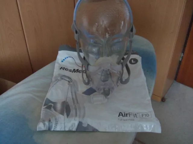 ResMed Air Fit F10, Full Face Maske, Größe L, neuwertig
