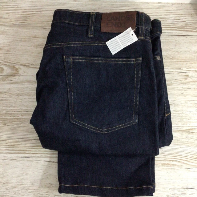 LANDS’ END Men's Jeans W40 L28 Square Rigger
