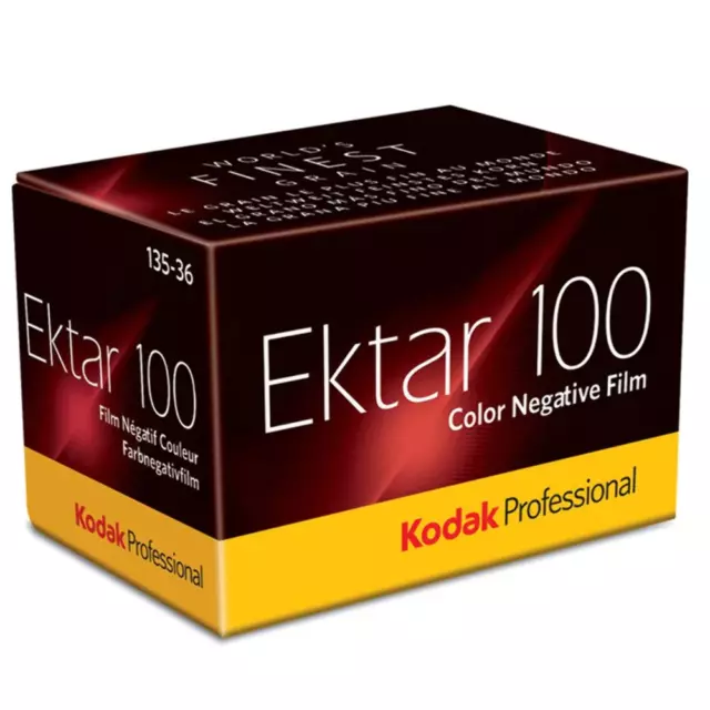 Kodak Ektar 100 Professional 35mm Colour Film - 36 Exposures - DATED 02/2025