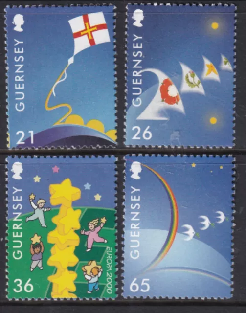Guernsey 2000 Europa Sg 863-866 Set 4 Mnh