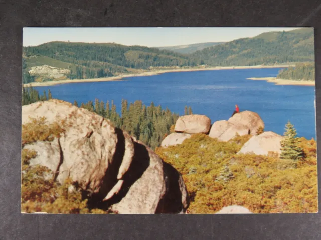 Vintage Postcard Bucks Lake Plumas County CA Near Quincy B801