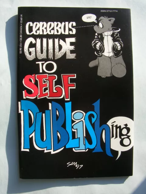 SIGNED Dave Sim Cerebus Guide to Self Publishing   Aardvark-Vanaheim | 1997 NM