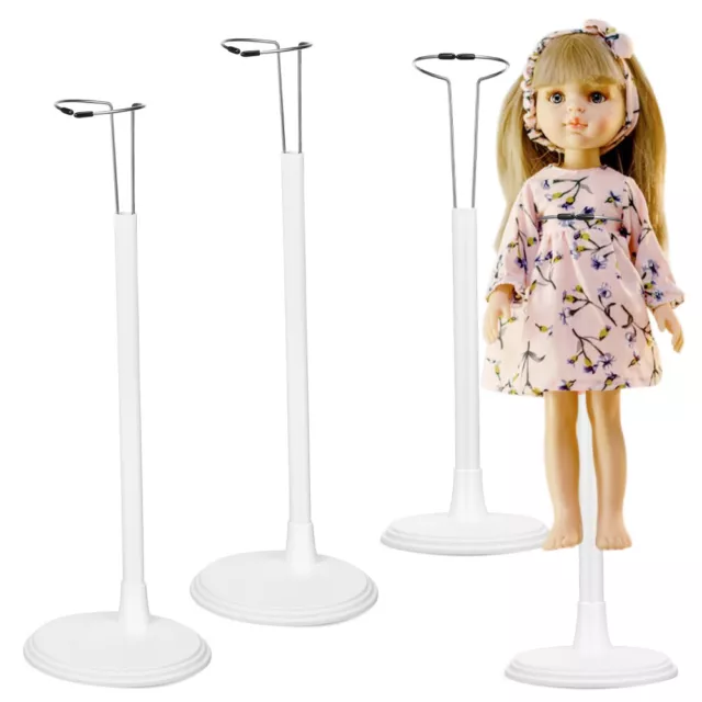 4pcs Plastic Doll Stands for Action Figures Display-