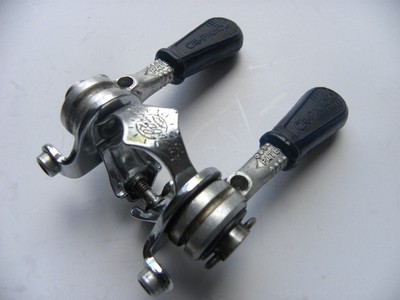 RICONDIZIONATO CAMPAGNOLO GRAN SPORT deragliatore con Cavo Stop 1970`s 