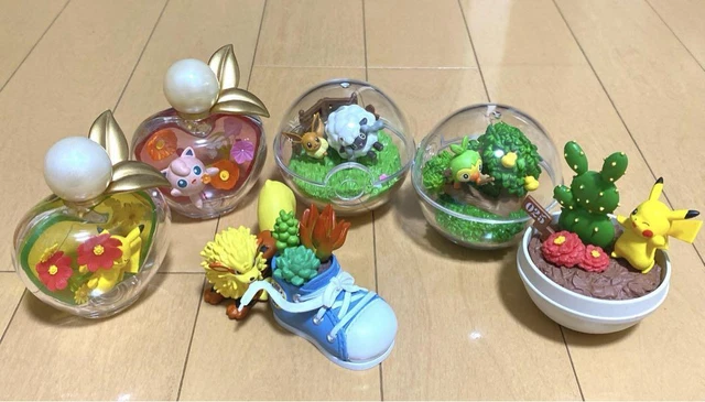 LOT6 Pokemon Figure Bundle Sale Terrarium, Pocket Botanical, Petite Fleur G34804