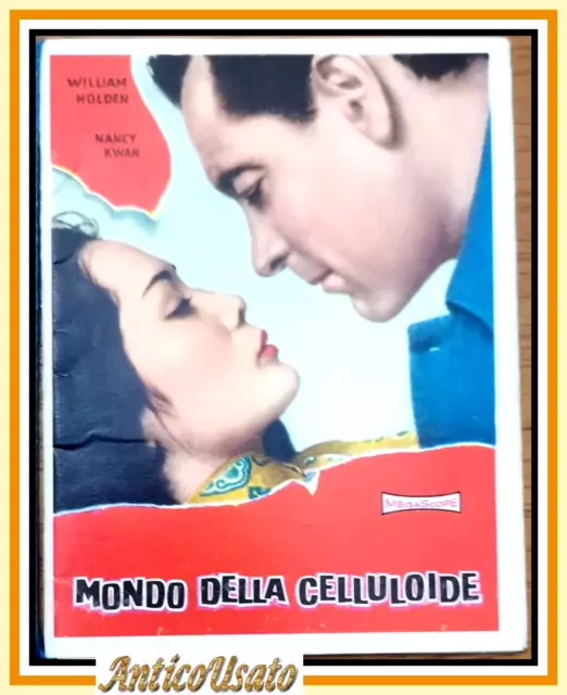 MONDO DELLA CELLULOIDE Calendarietto da Barbiere 1963 Vintage Star del Cinema
