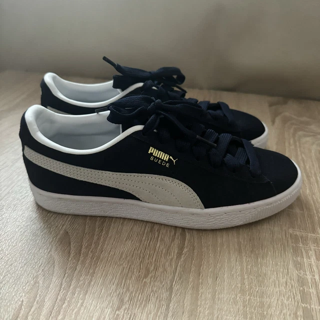 PUMA FIRST ROUND RP 350402 05 Suede Ribbon Red UK 4.5 Trainers Hi
