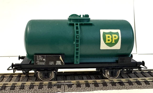 Wagon Citerne ESSO SMCF HO – Train électrique – Occasion Boite