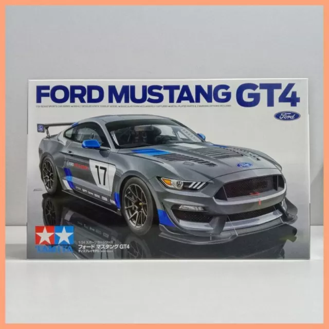 1/24 TAMIYA Ford Mustang GT4 1:24 Scale Vehicles Collectible Model Car Toys