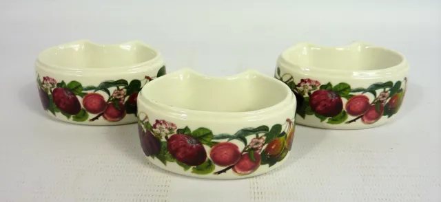 Set of 3 Portmeirion Botanical Garden Napkin Rings