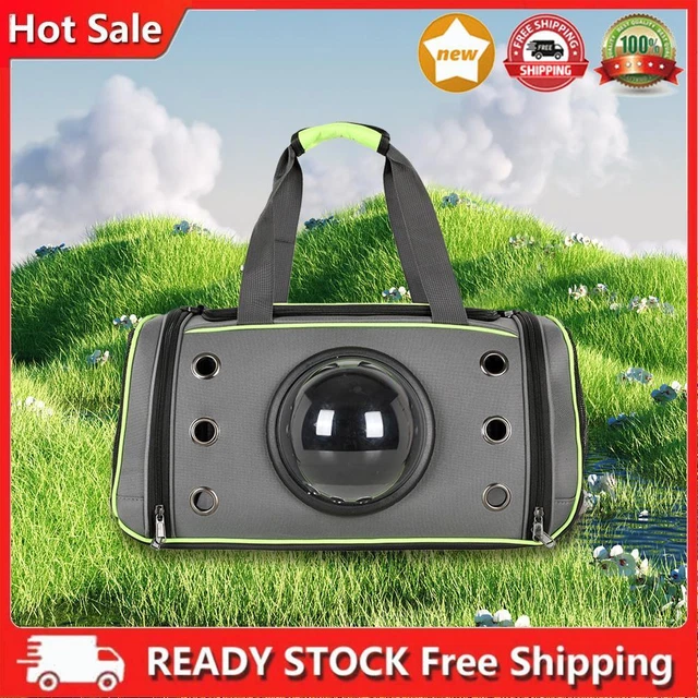 Bolso de mano plegable para mascotas transpirable plegable para gatos perros