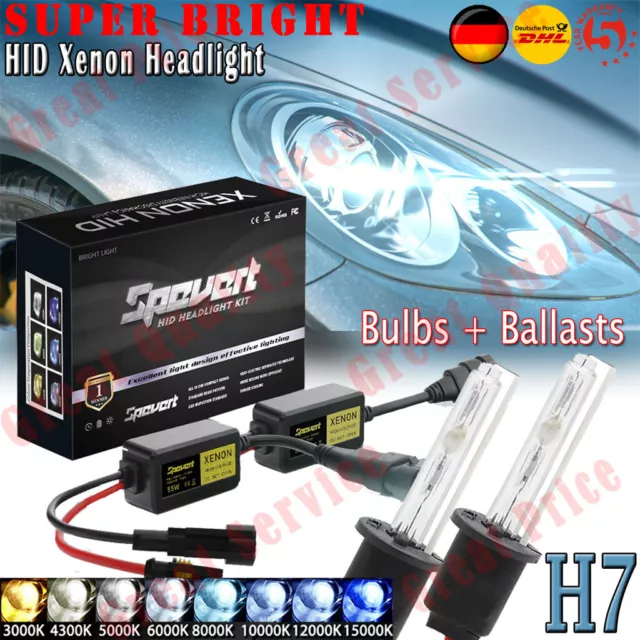 55W Hid Xenon Scheinwerfer Kit H7 Brenner Lampen & Vorschaltgeräte 6000K 8000K