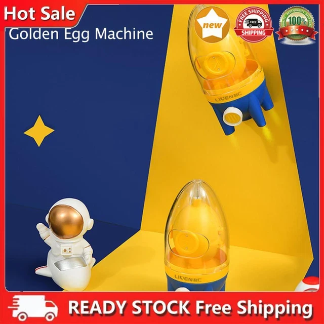 Manual Golden Egg Puller Scrambler Household Egg White Yolk Blender Kitchen Tool