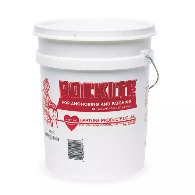 ROCKITE 10051 Cement,Pail,50 lb 6Z175