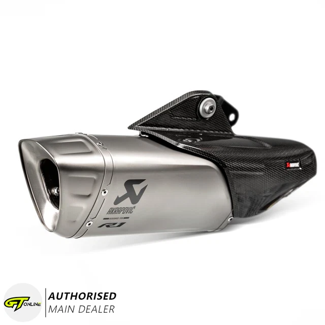 YAMAHA YZF R1 R1M 2020 Akrapovic Titanium Slip on Muffler