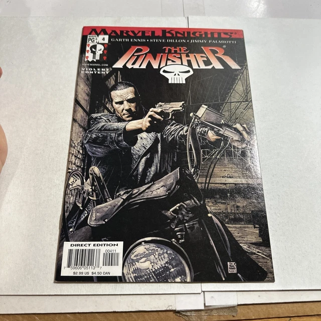 THE PUNISHER  #4  (Marvel Knights Comics 2000) Garth Ennis high grade A66