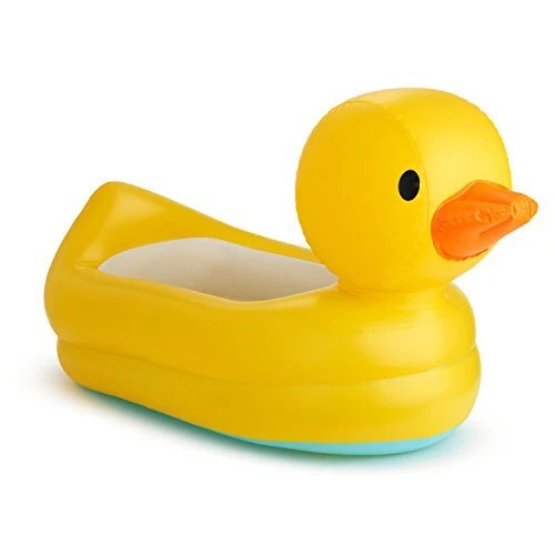 Duck Inflatable Baby Bathtub with White Hot Heat Alert