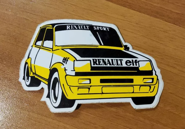 sticker autocollant RENAULT 5  R5  turbo MONTE-CARLO racing RALLYE 1981 RAGNOTTI