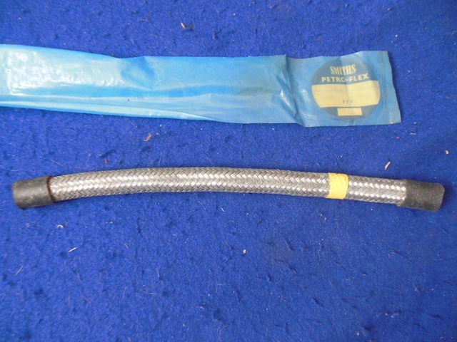 NOS Smiths Braided Steel Carburetor Hose Bugeye Sprite Mini Midget Sprite NOS Smiths Braided Steel Carburetor Hose Bugeye Sprite Mini Midget Sprite