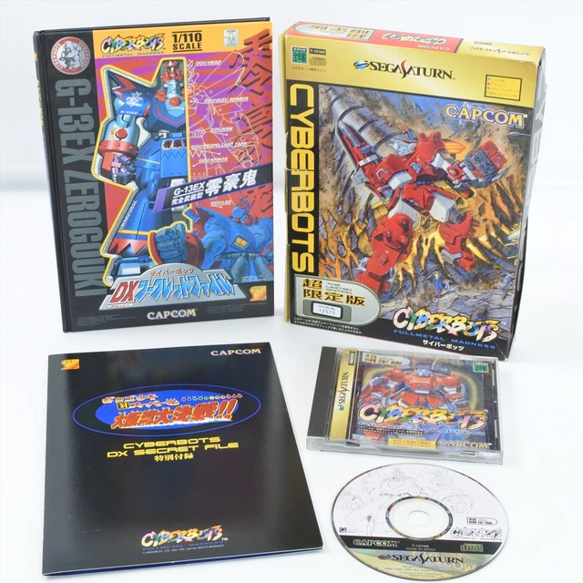CYBERBOTS CYBER BOTS Limited Edition Sega Saturn Serial/12575 ss £78.19 ...