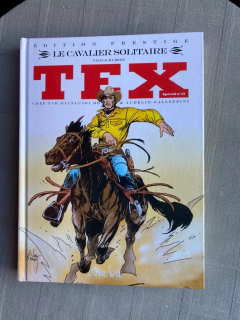 Nizzi Kubert Tex Spécial Clair De Lune N°15 Le Cavalier Solitaire Eo Tbe