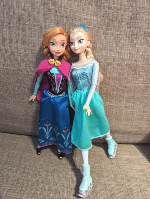 Disney Frozen Dolls Elsa and Anna Doll Bundle By Mattel