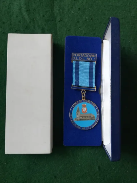 Siege Of Drumcree 1999 Orange Order Portadown District No 1 Jewel Medal.