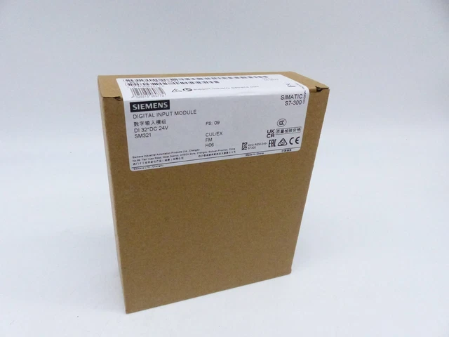 SIEMENS SIMATIC S7 SM321 Digitaleingabe 6ES7 321-1BL00-0AA0 ES: 9 ...