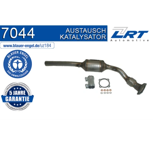 1 Catalyseur LRT 7044 ausgezeichnet mit "Der Blaue Engel" convient à AUDI SKODA