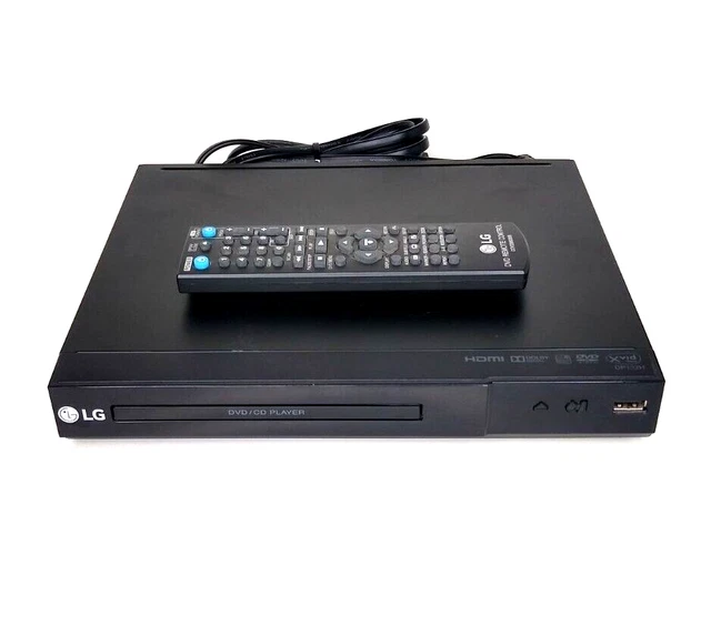 LG DP132H DVD CD Player, USB Direct Recording, HDMI, LG Remote Control