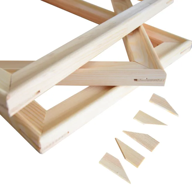 DIY Canvas Practical Wooden Art Frames for Size Range 60x20cm to 60x60cm.